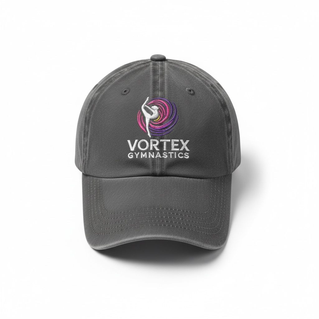 Vortex Gymnastics, Garment Washed Cap