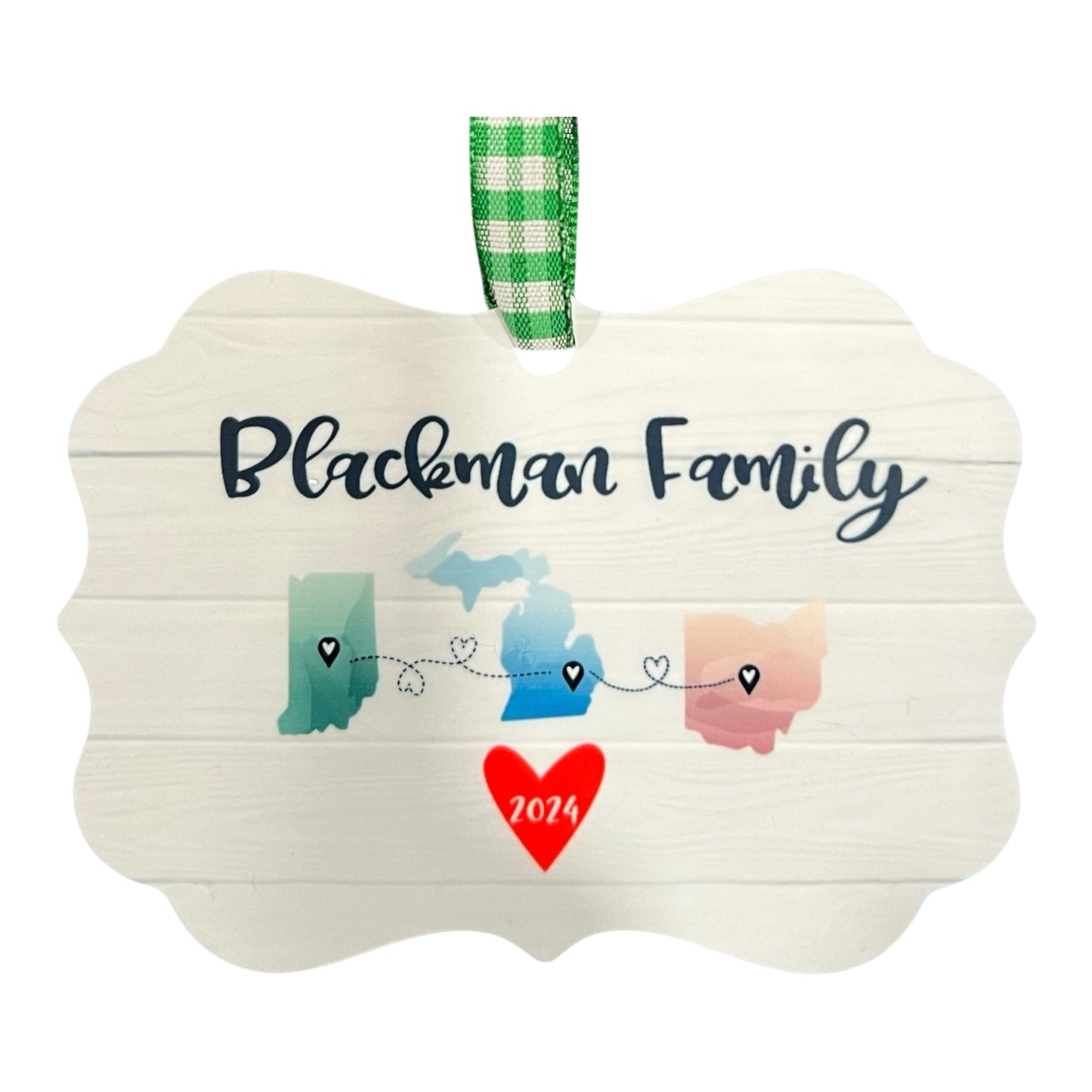 Miles don't matter- Family Ornament