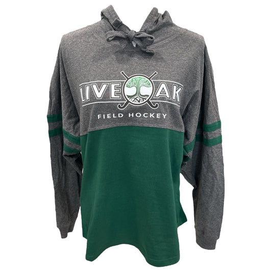 Live Oak Varsity Raglan, Size Adult Small, (Clearance)