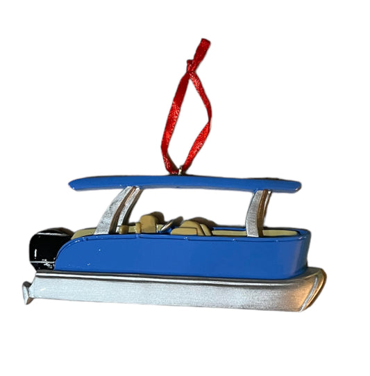 Pontoon Boat- Personalized Ornament