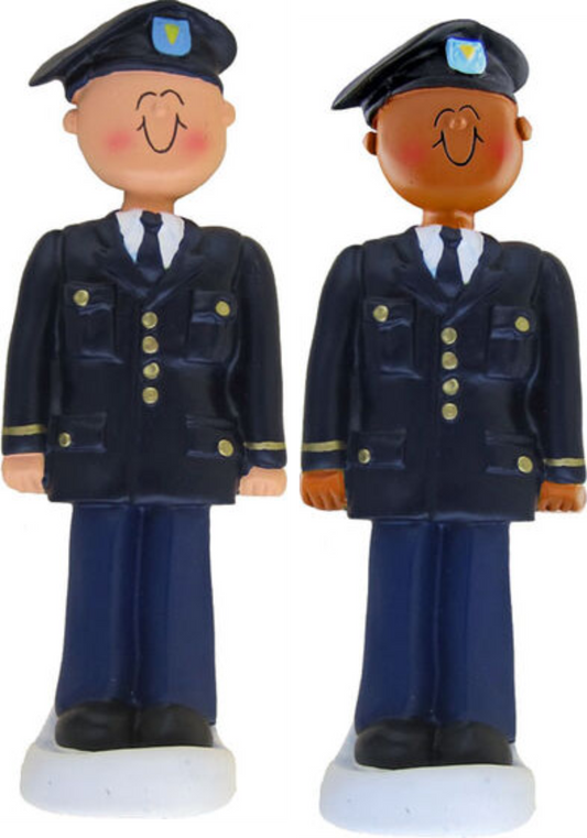 Army, Male, Personalized Christmas Ornament