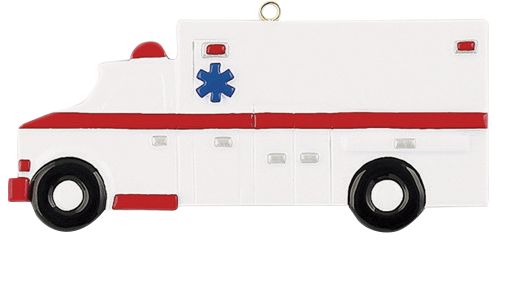 AMBULANCE- Personalized Ornament
