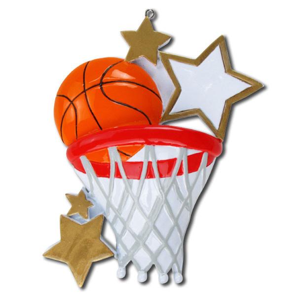 Basketball- personalized ornament