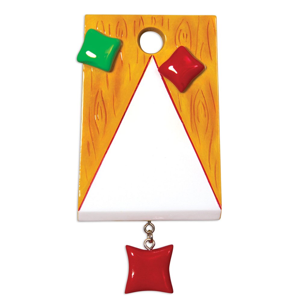 Corn Hole/Bags- Personalized Christmas Ornament