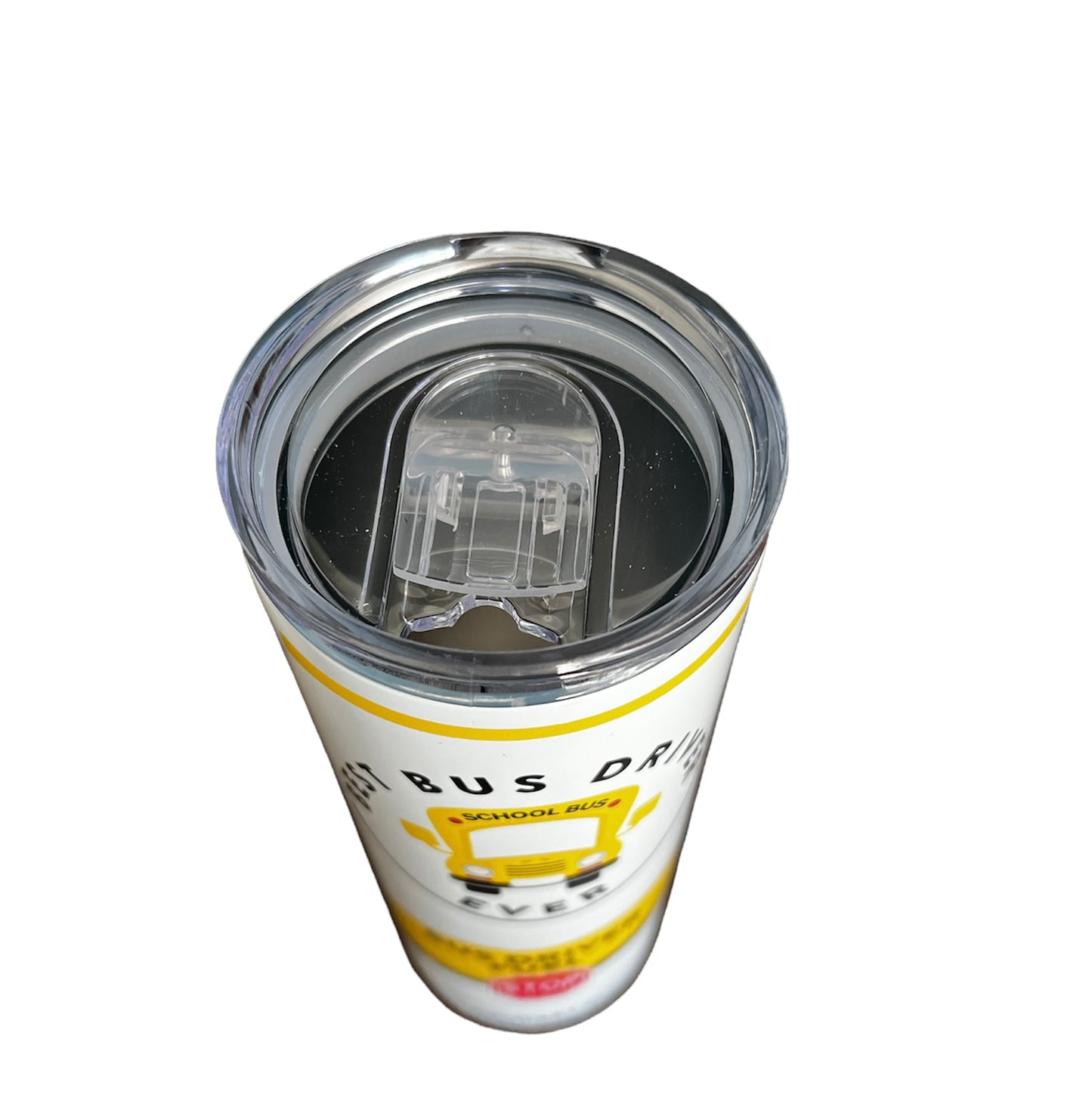 20 oz. Bus driver thermos tumbler