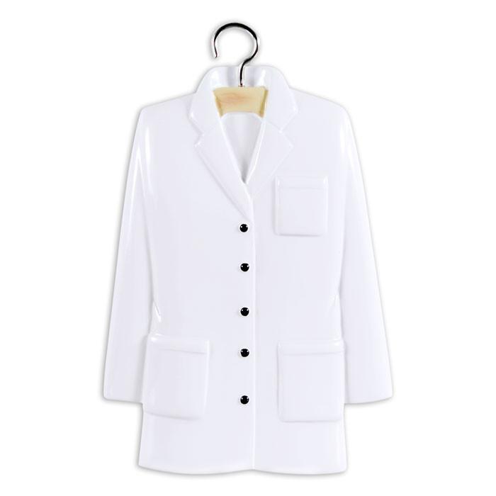 Lab Coat- Personalized Christmas Ornament