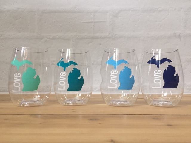 Michigan Love Govinos (set of 4)