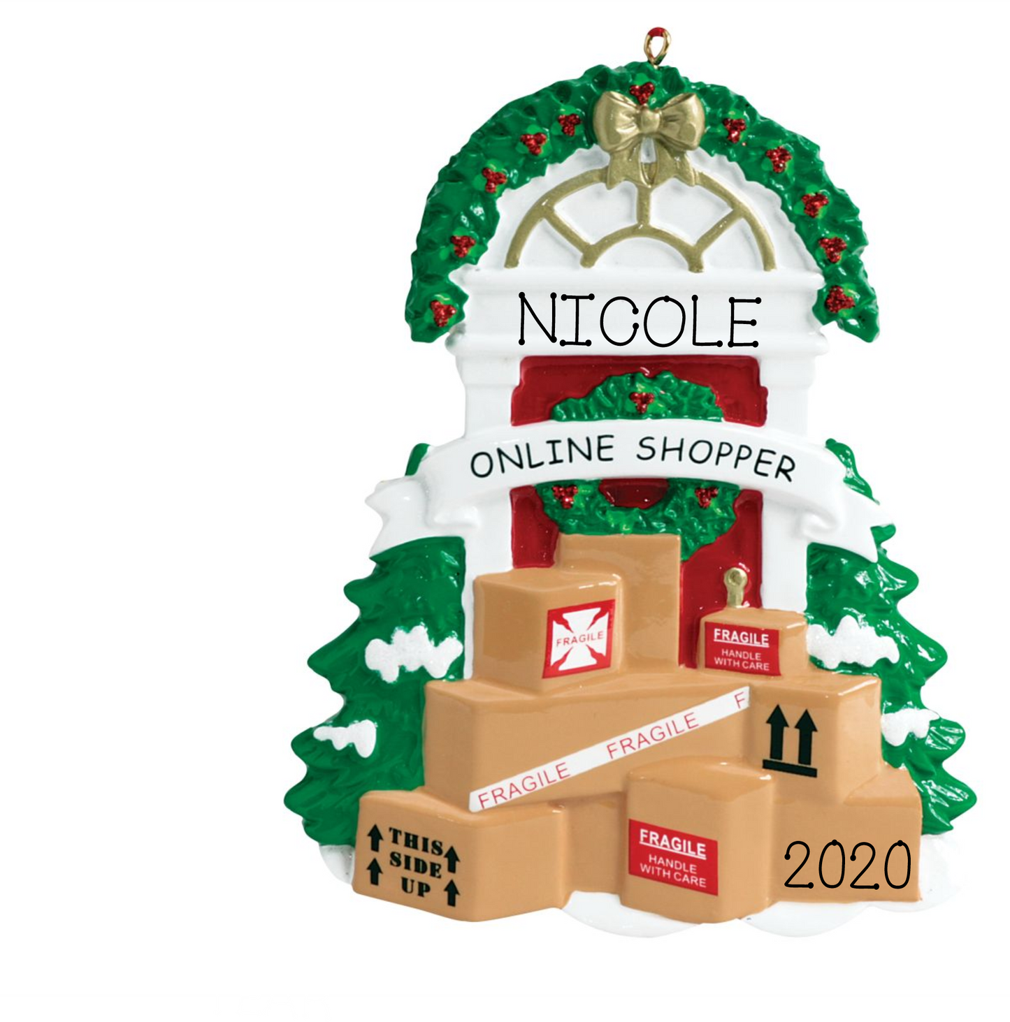 Online Shopper- Personalized Ornament
