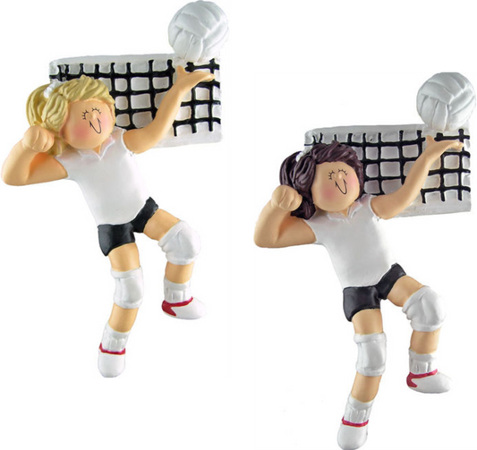 Volleyball, Female- personalized ornament