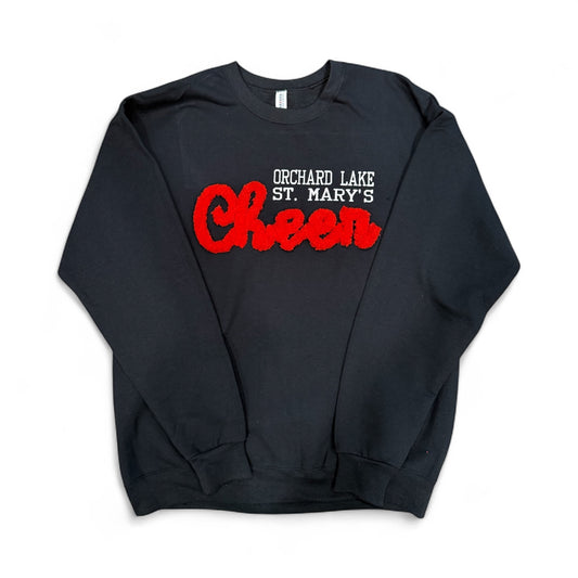 Orchard Lake St. Mary's Cheer Chenille Yarn Sweatshirt