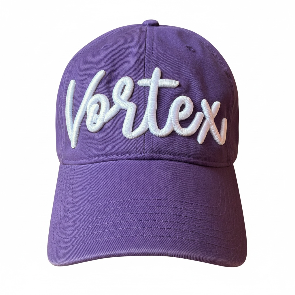 Vortex Gymnastics, 3D Puff Embroidered Hat
