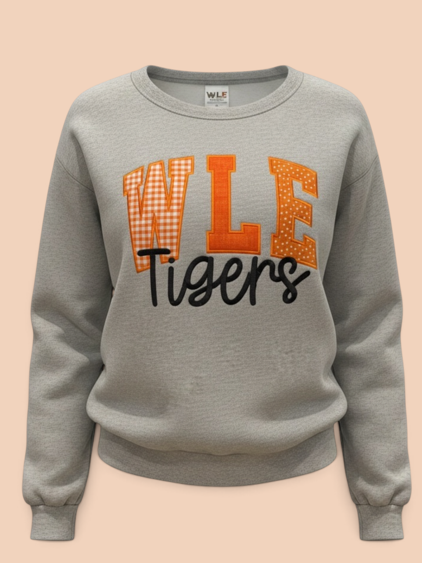 WLE (Walled Lake Elementary) Tigers, Crewneck Sweatshirt