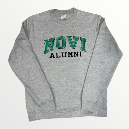 Novi Alumni Embroidered Crew Neck Sweatshirt