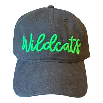 Novi Wildcats Twill Ball Cap Hat- 3D PUFF Embroidered
