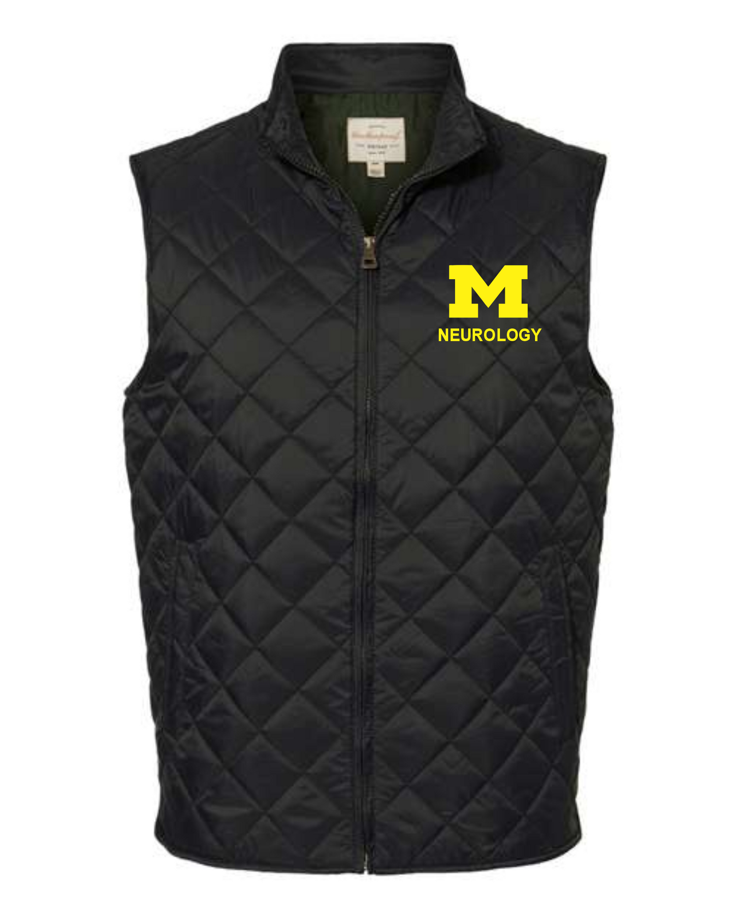 Michigan Neurology Embroidered Vest, Men's Fit