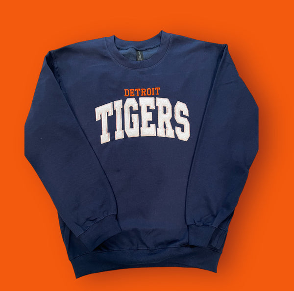 Detroit Tigers 'varsity look' crew neck sweatshirt