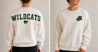 Novi Athletic Boosters Spirit Wear Sale, Heavy Weight Crewneck Sweatshirt