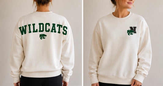 Novi Athletic Boosters Spirit Wear Sale, Heavy Weight Crewneck Sweatshirt