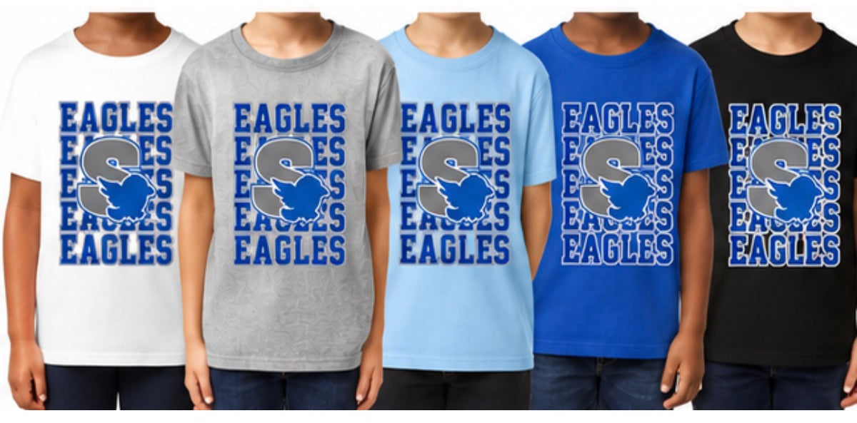 Silver Springs, Gildan Softstyle T-shirt, Youth and Adult Sizing, Logo 3, School Delivery