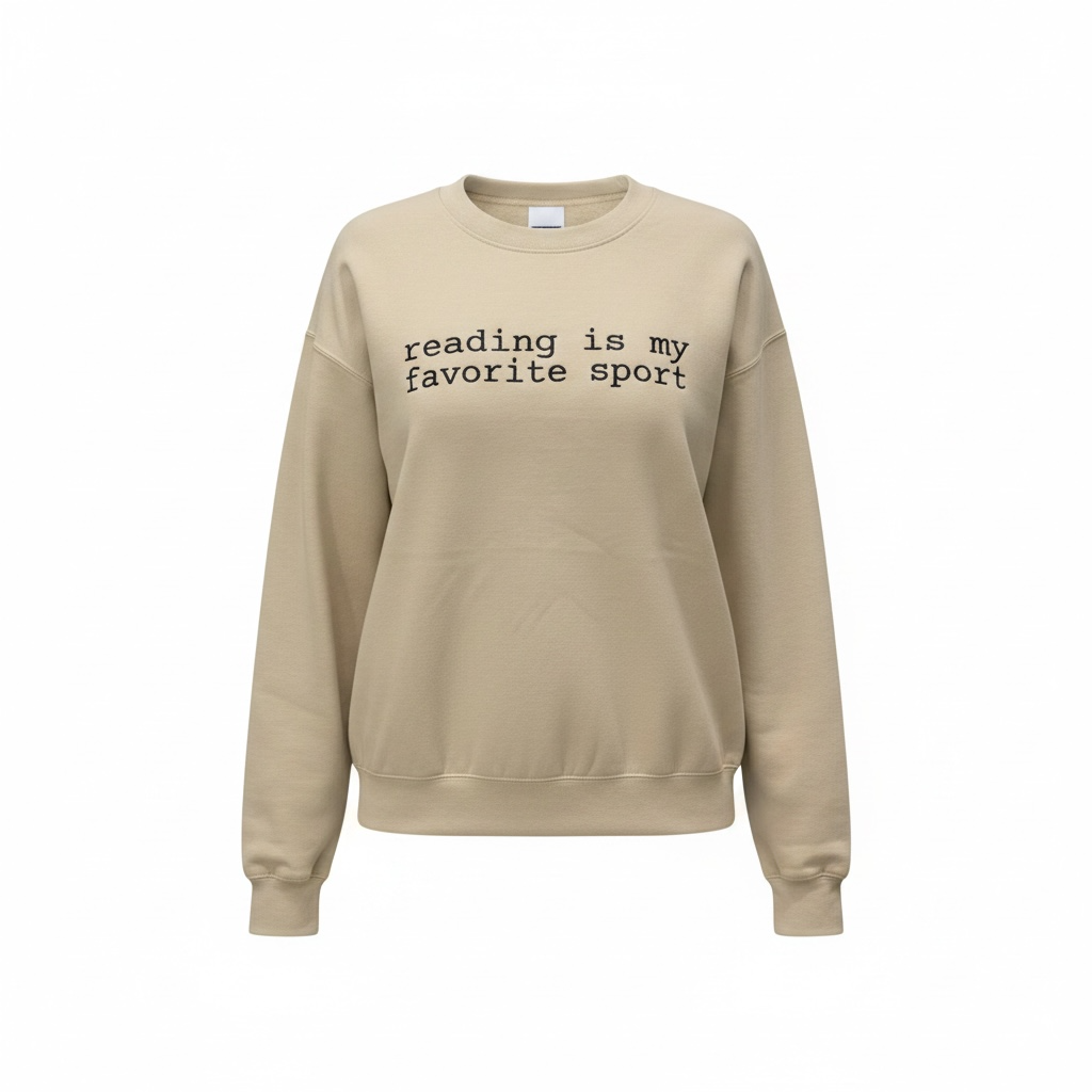 Reading is my favorite Sport Sweatshirt, youth and adult sizes