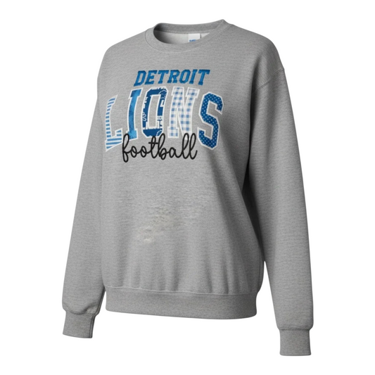 Detroit Lions Cozy Crewneck Sweatshirt