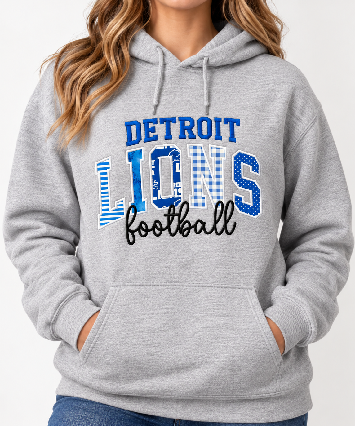 Detroit Lions Cozy Hooded Sweatshirt