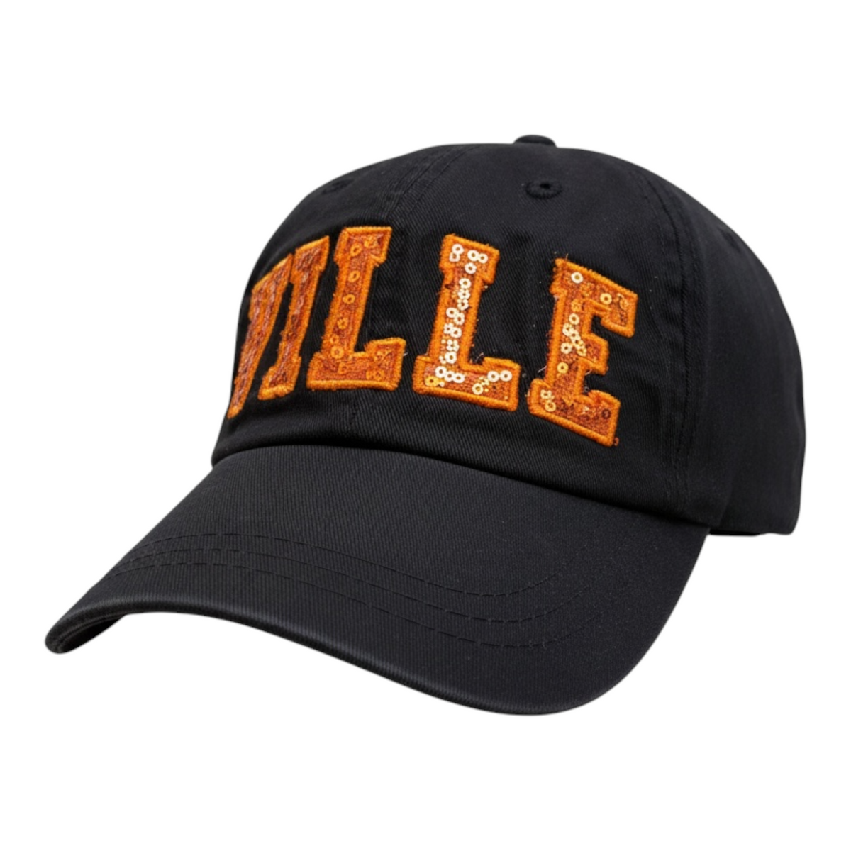 Northville Twill Sequin Ball Cap, Embroidered