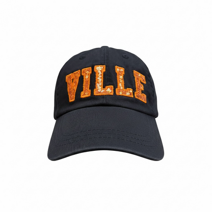 Northville Twill Sequin Ball Cap, Embroidered