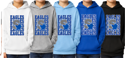 Silver Springs, Gildan Softstyle Hooded Sweatshirt, Youth and Adult Sizing, Logo 3, School Delivery