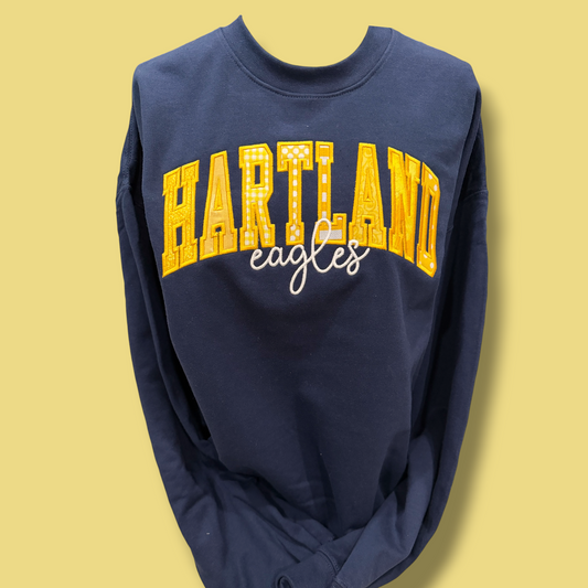 HARTLAND Eagles Mixed Fabric Sweatshirt