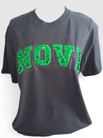 Novi Comfort Colors Sequin Sparkle T-shirt