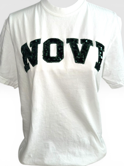 Novi Comfort Colors Sequin Sparkle T-shirt