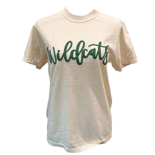 Wildcats-puff print t-shirt