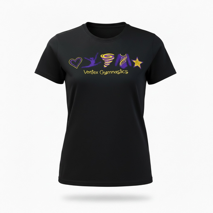 Vortex Icons Embroidered Shirt