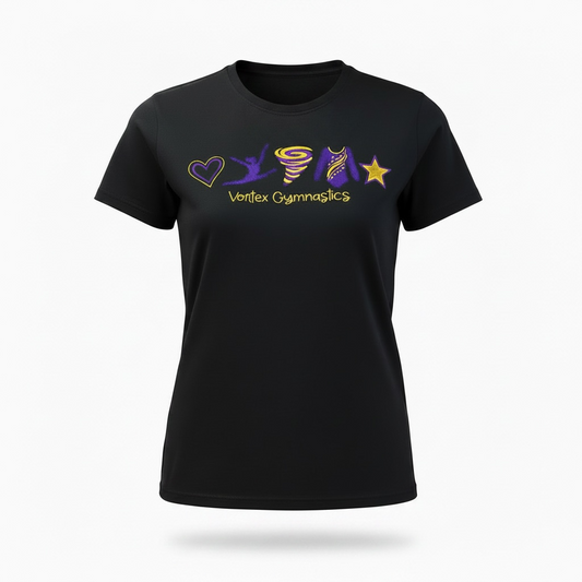 Vortex Icons Embroidered Shirt