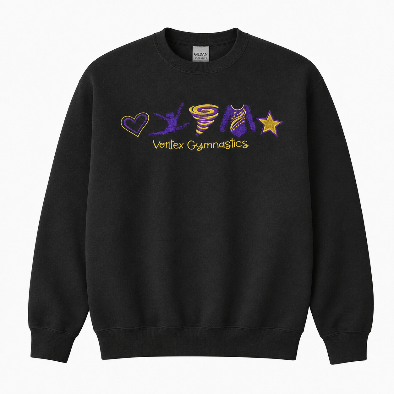 Vortex Icons Embroidered Shirt