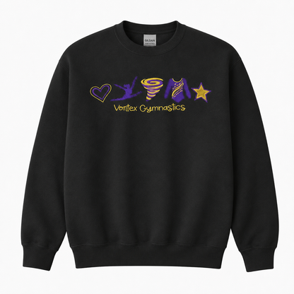 Vortex Icons Embroidered Shirt