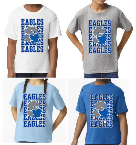 Silver Springs, Gildan Softstyle T-shirt, Youth and Adult Sizing, Logo 3, School Delivery