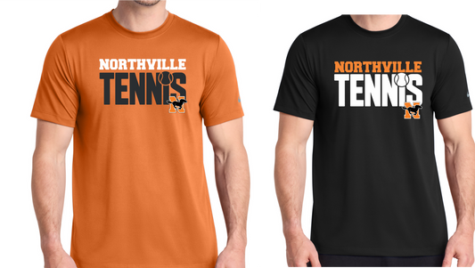 Northville Boys Tennis- Nike Drifit T-shirt - Logo #2 Option