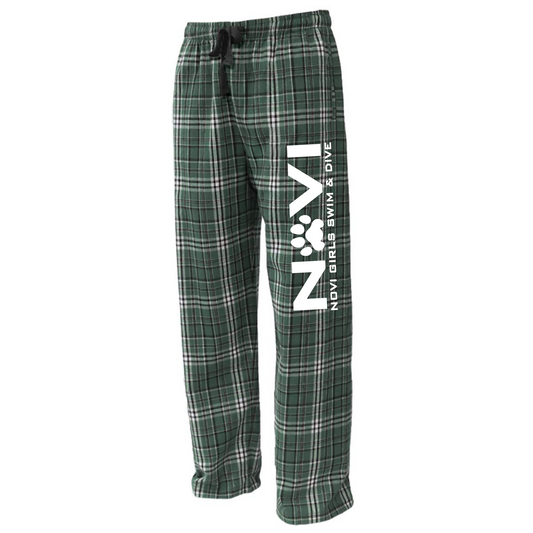Novi Girls Swim & Dive- Flannel PJ Pants