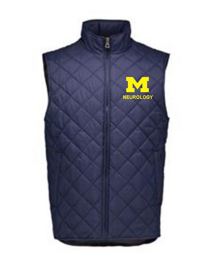 Michigan Neurology Embroidered Vest, Men's Fit