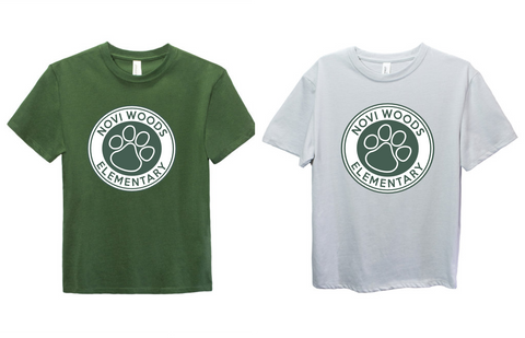 Novi Woods T-shirt, Logo 1