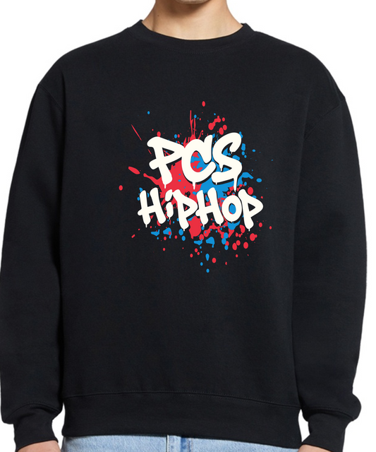 PCS Hip Hop Crewneck Sweatshirt, Unisex