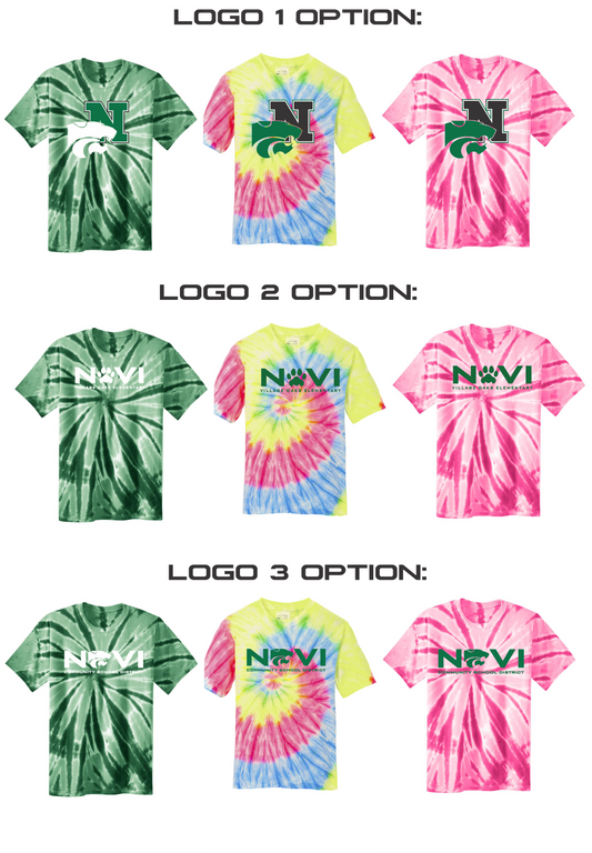 Village Oaks Elementary Tie Dye T-Shirt