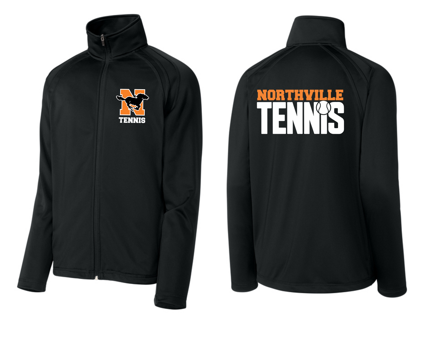 Northville Boys Tennis-Tricot Warm-Up Jacket