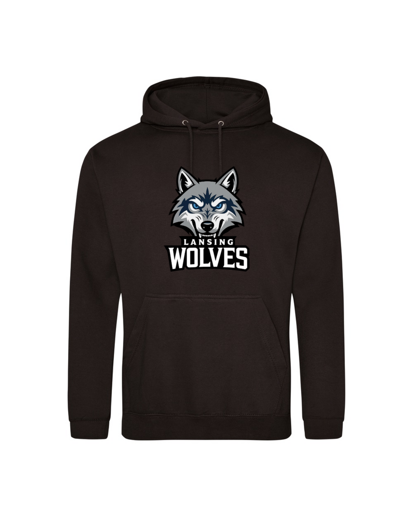 Lansing Wolves Hooded Sweatshirt, Adult