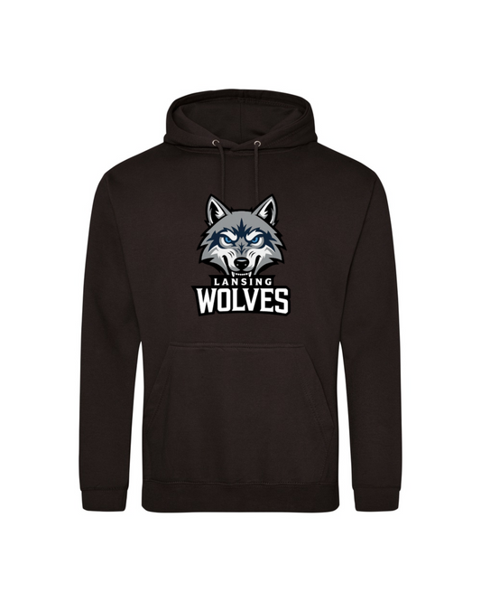 Lansing Wolves Hooded Sweatshirt, Adult