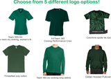 Orchard Hills Spirit Wear, Green Shirt- Adult Sizes