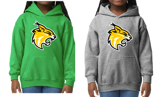 Biggby Bobcats Hooded Sweatshirt, Youth and Adult