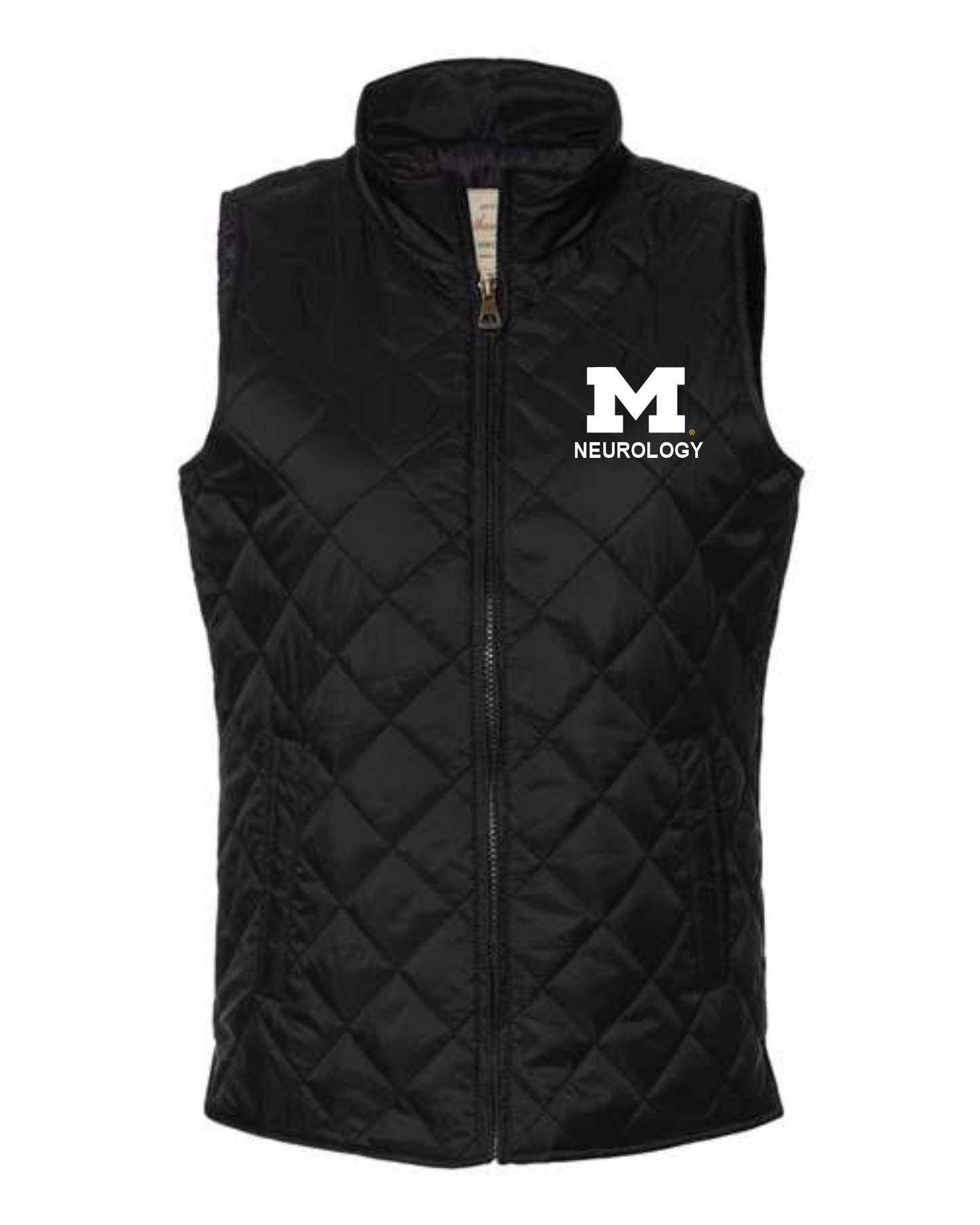 Michigan Neurology Embroidered Vest, Ladies Fit